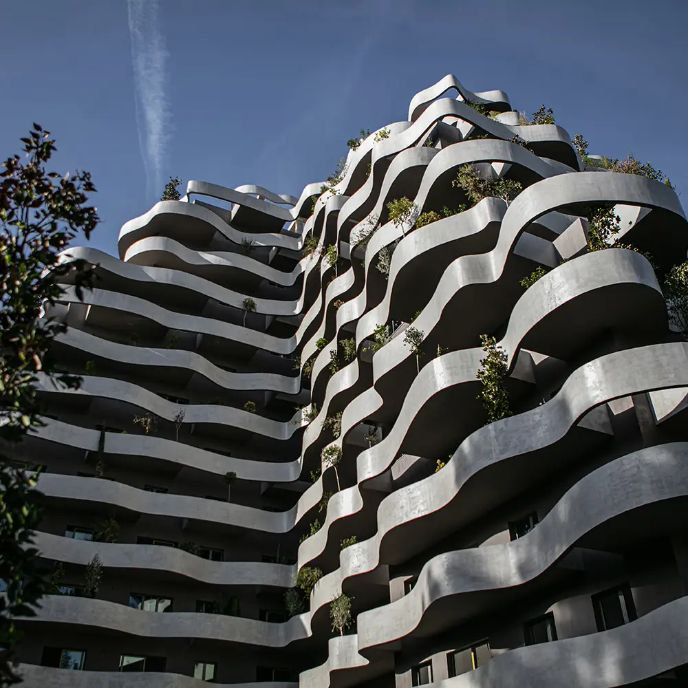 Stylish interior of a rental apartment